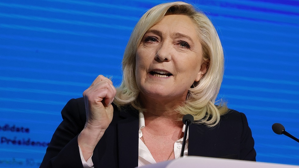 مارين لوبان: أنا صوت الشعب الفرنسي