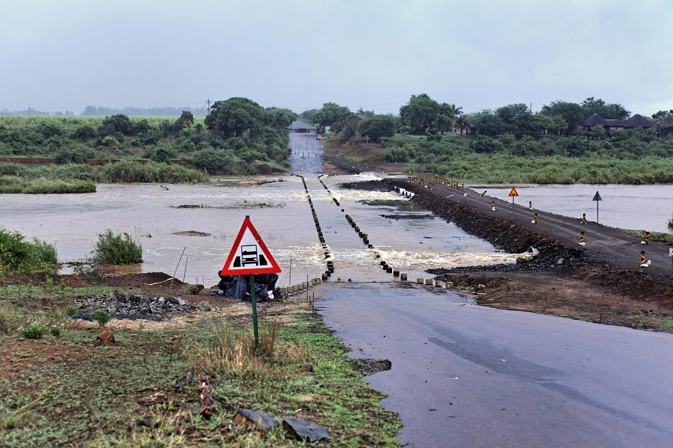 فيضان في جنوب إفريقيا