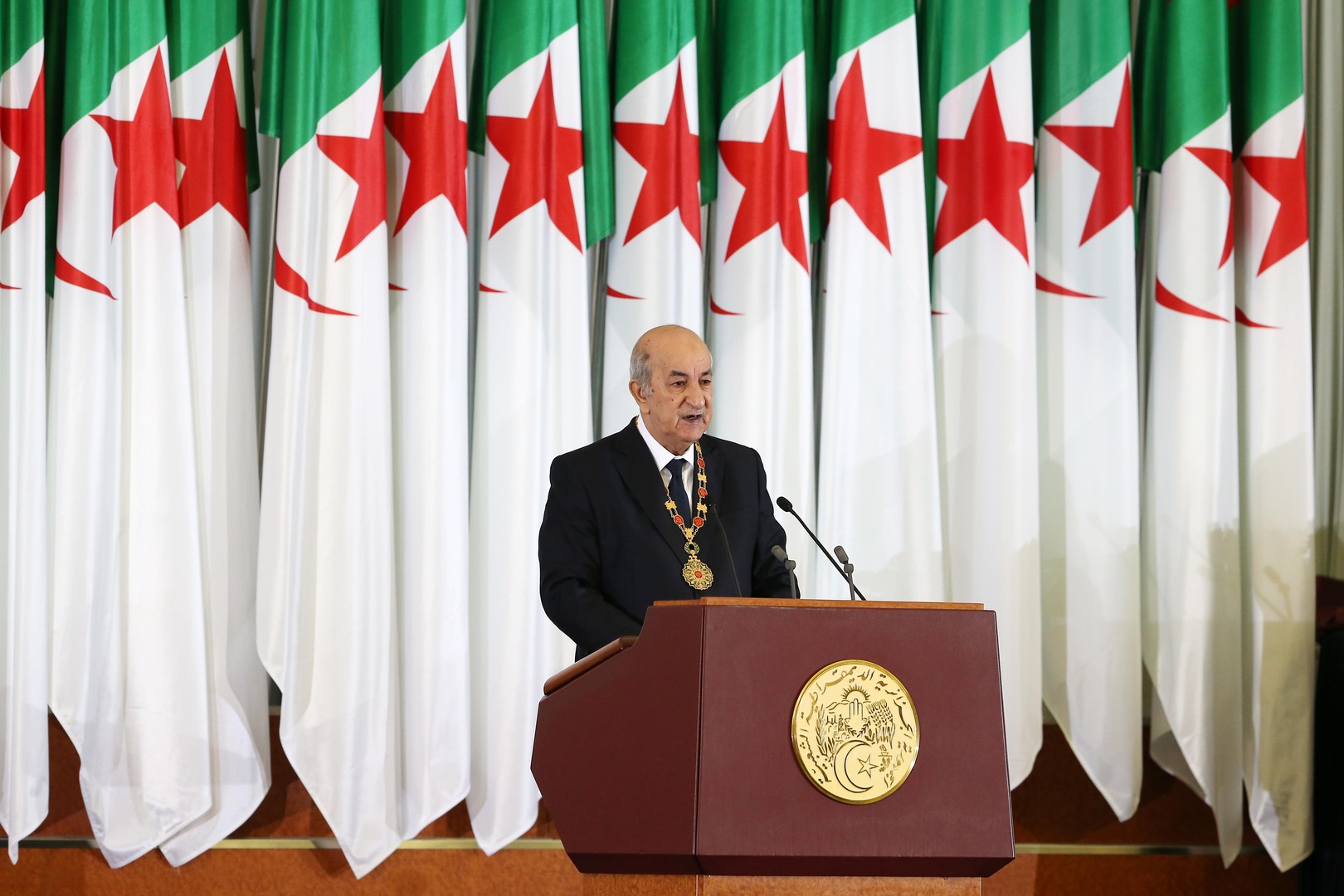 الرئيس الجزائري: ندعم الشرعية الدولية لذلك ندعم حكومة الدبيبة في ليبيا
