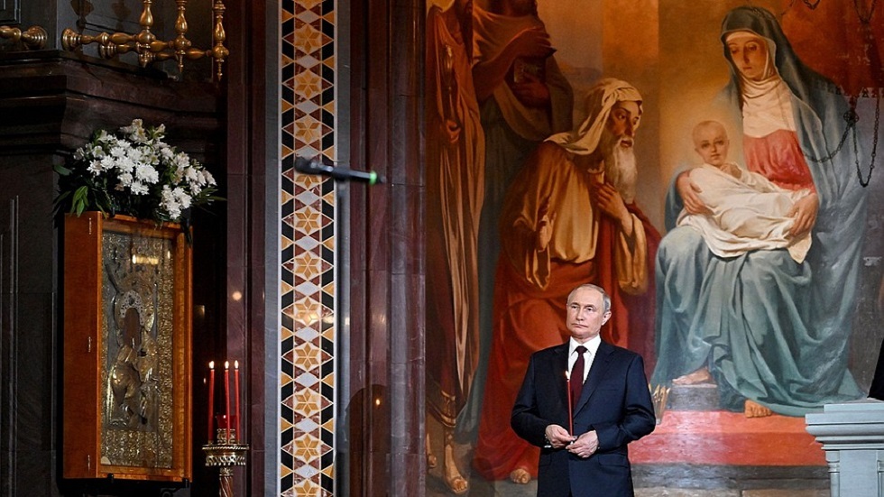 بوتين في تهنئة بعيد الفصح: هذا العيد يثير أسمى المشاعر والإيمان بانتصار الحياة والخير