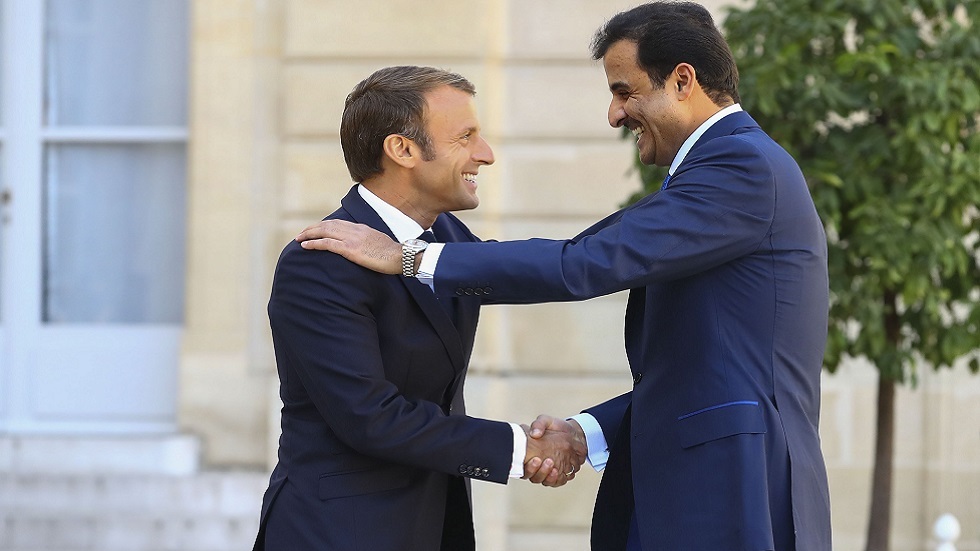 أمير قطر مهنئا ماكرون: علاقاتنا بفرنسا استراتيجية وقوية