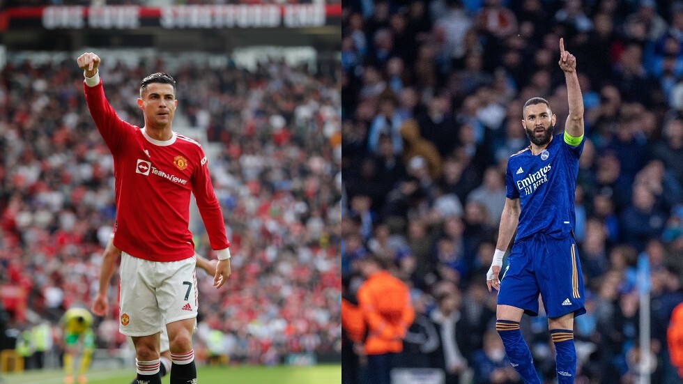 ترتيب هدافي دوري الأبطال بعد معادلة بنزيما إنجاز رونالدو