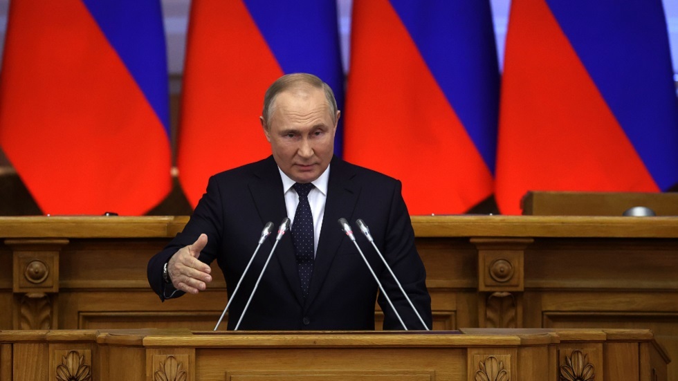 بوتين: قوى خارجية دفعت أوكرانيا إلى المواجهة المباشرة مع روسيا