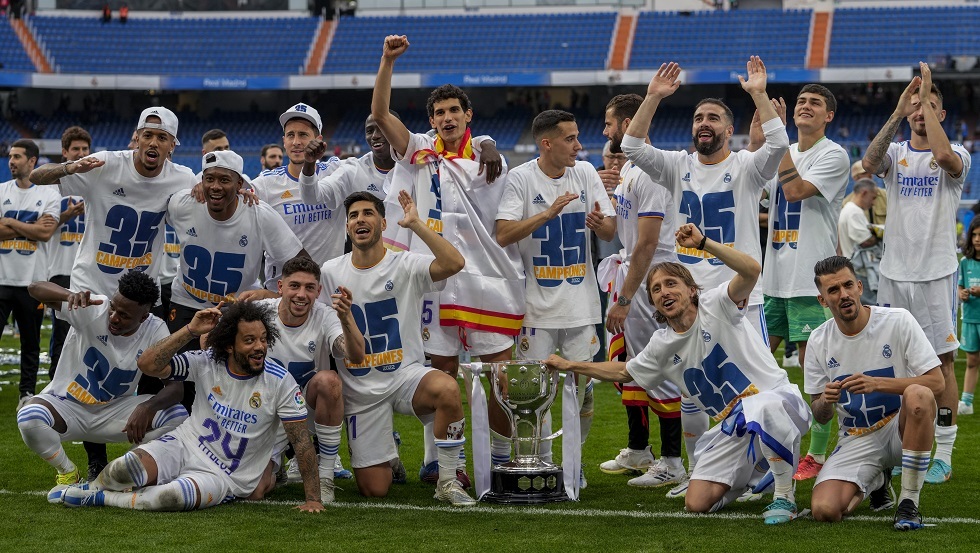 ريال مدريد يحسم مبكرا لقب بطل الدوري الإسباني!