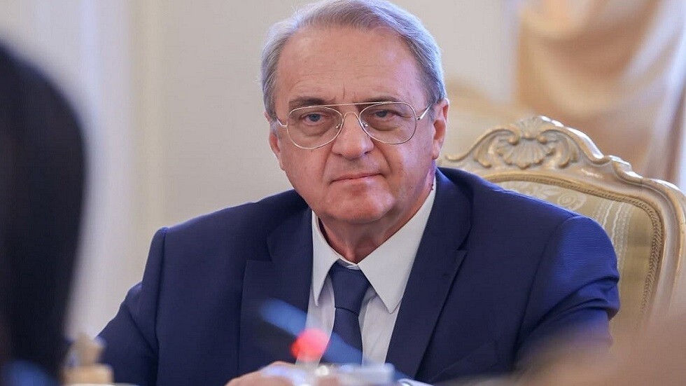 بوغدانوف يبحث مع السفير السوري قضايا