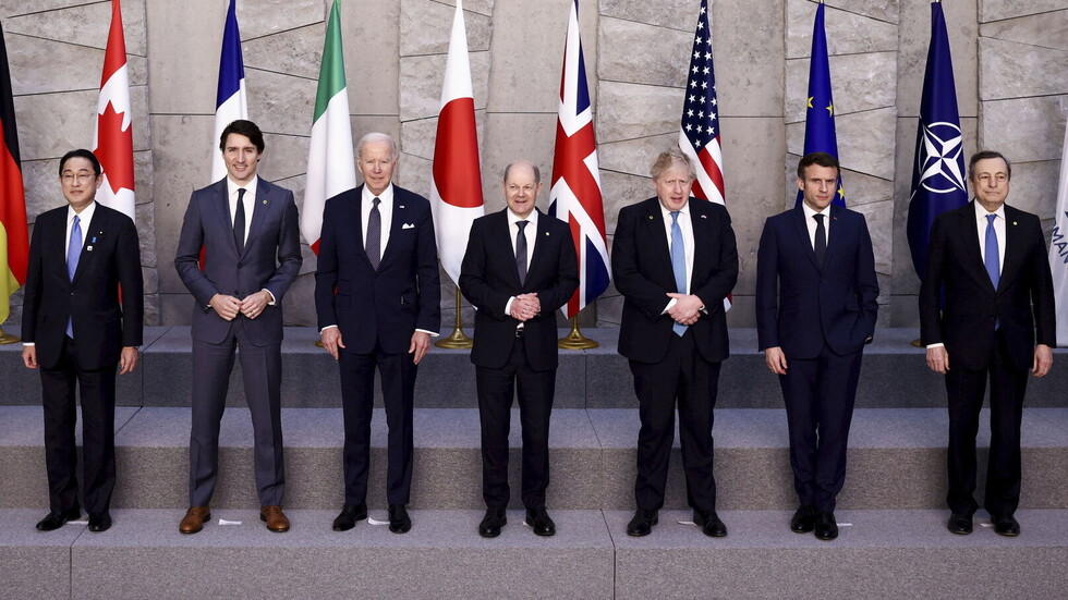 G7: متحدون في حرصنا على منع روسيا من الانتصار في أوكرانيا