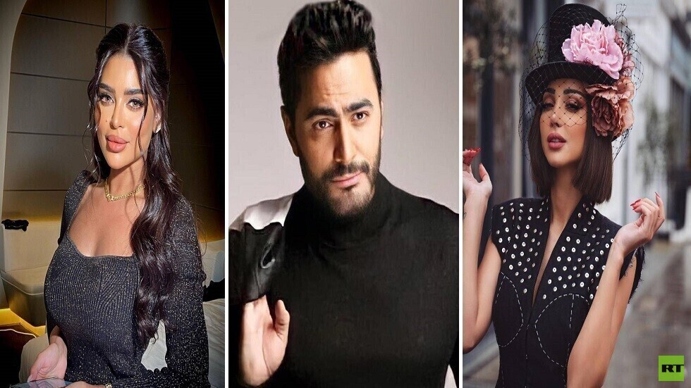 ما حقيقة طلاق الفنان تامر حسني من زوجته بسمة بوسيل؟