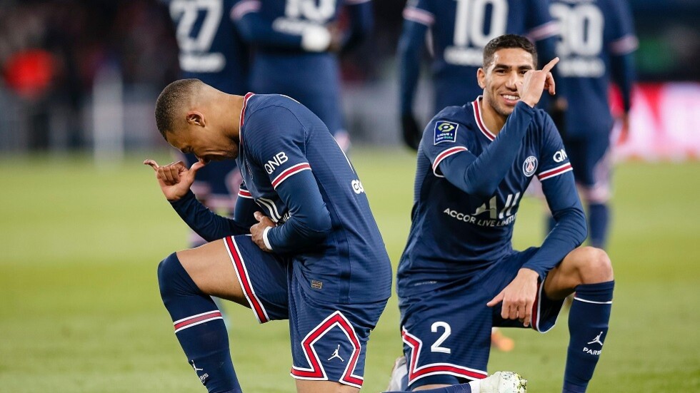 ظهور مفاجئ لمبابي وحكيمي في مدريد