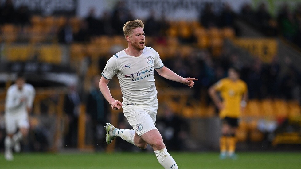 النجم دي بروين يحقق عدة أرقام مميزة في 24 دقيقة