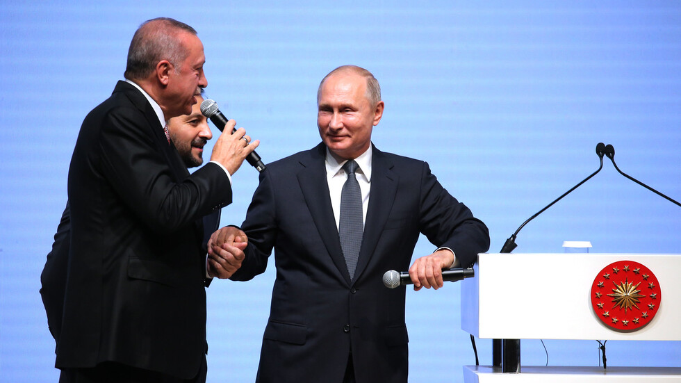 أردوغان عن الغاز الروسي: 