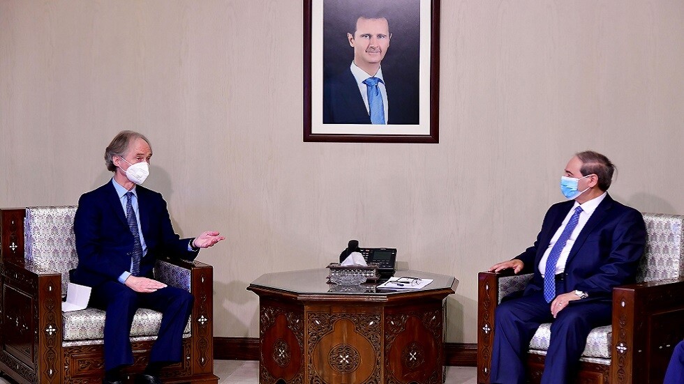 "اجتماع جيد جدا".. بيدرسن يكشف تفاصيل لقائه مع المقداد