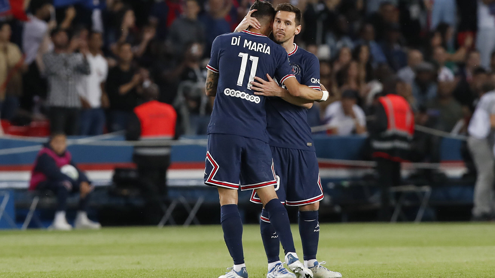 ميسي يودع دي ماريا برسالة مؤثرة