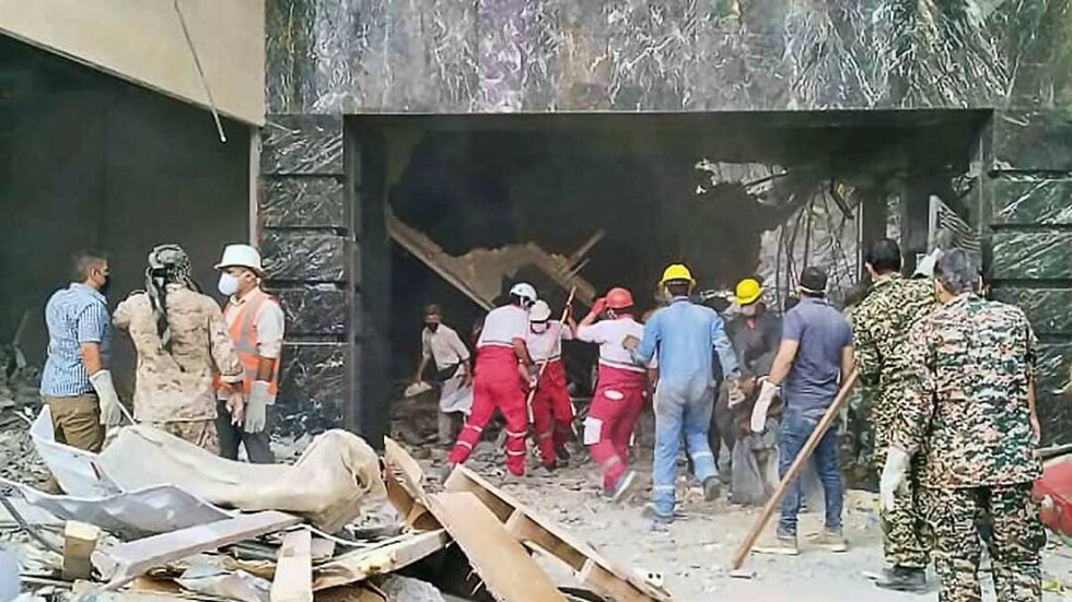 إيران.. ارتفاع عدد قتلى انهيار مبنى "متروبول" إلى 34