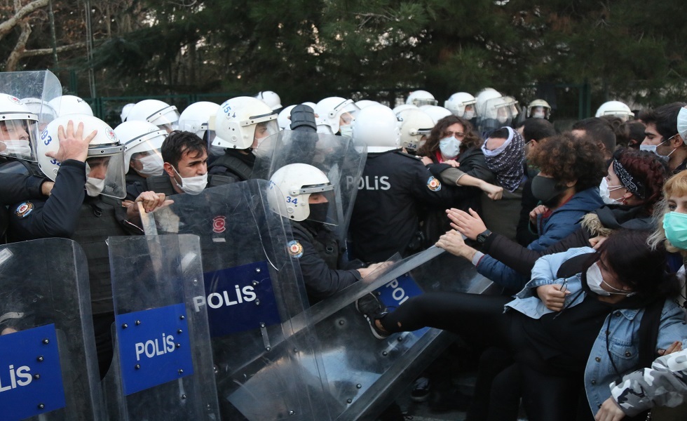 احتجاج في تركيا-صورة أرشيفية