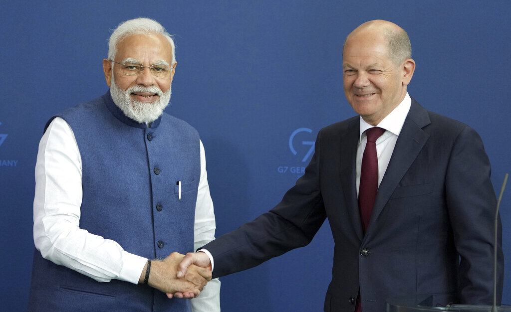 ألمانيا والهند توقعان صفقة تنمية بقيمة 10.5 مليار دولار