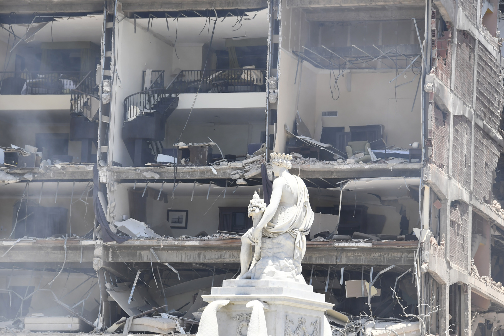 ارتفاع حصيلة ضحايا انفجار فندق هافانا إلى 30 قتيلا