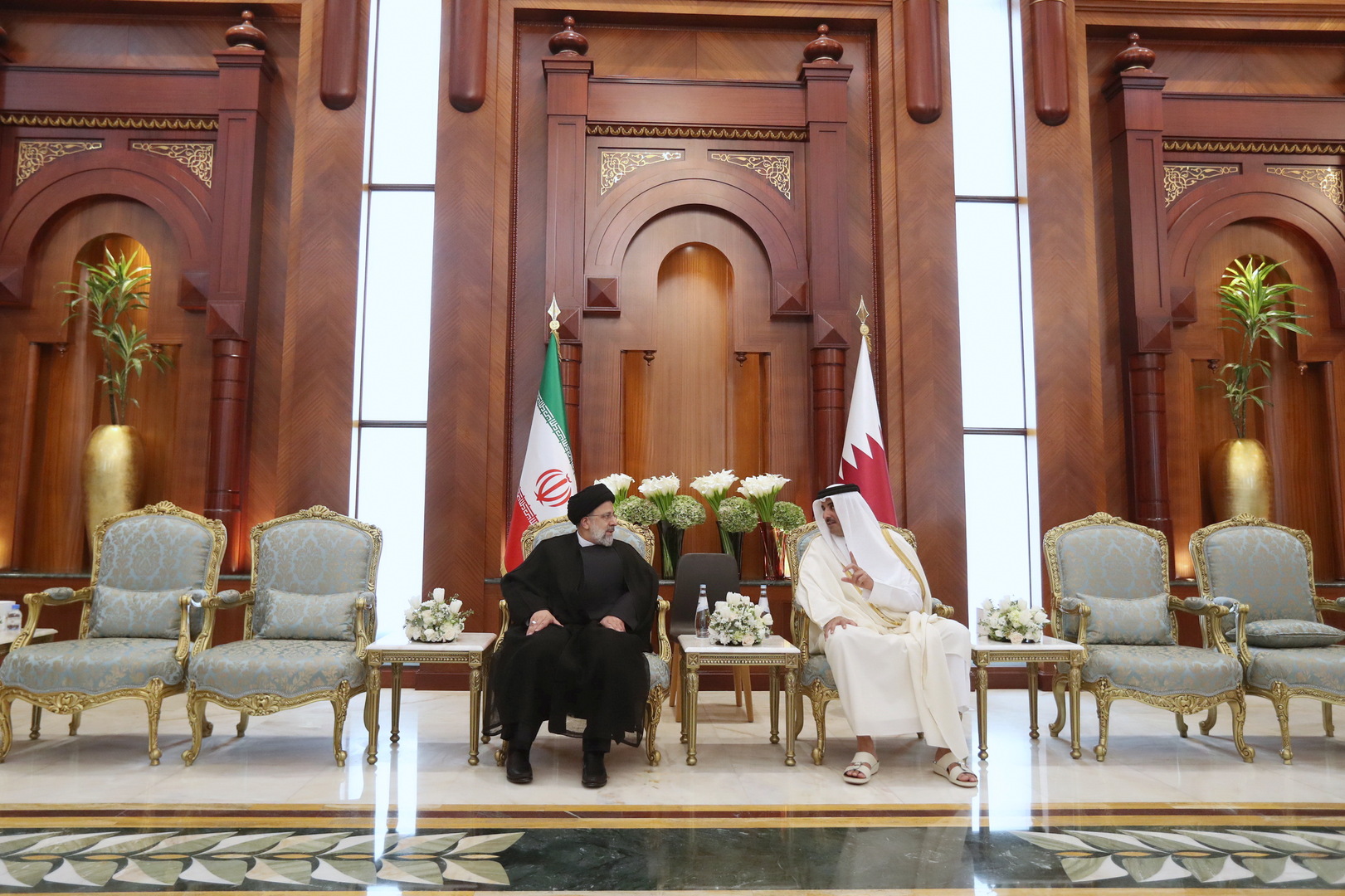 طهران: الرئيس الإيراني سيزور إحدى دول الخليج بعد زيارة أمير قطر المرتقبة  إلى إيران