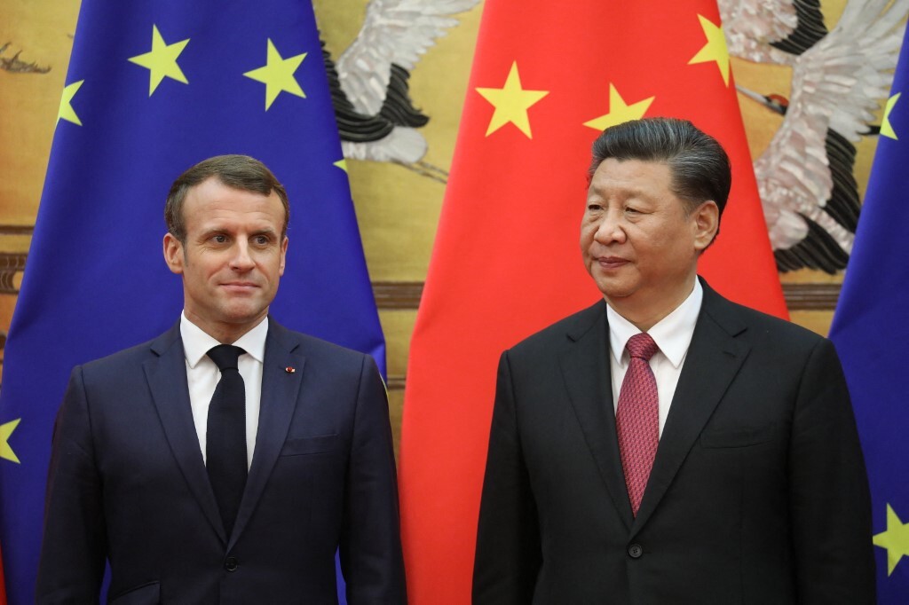رئيسا فرنسا والصين يبحثان الوضع في أوكرانيا
