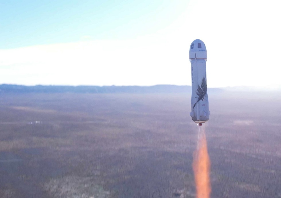 Blue Origin ترسل سائحين جددا إلى الفضاء الأسبوع المقبل