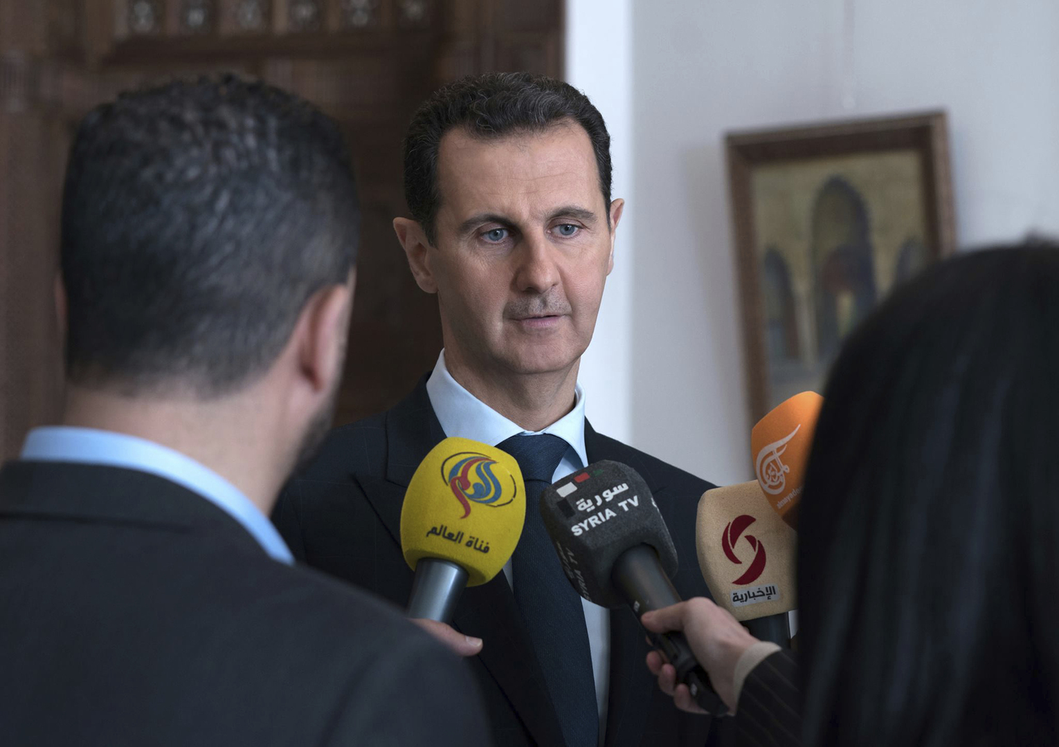 الأسد يبدي لمحمد بن زايد تطلع سوريا إلى تعزيز علاقاتها مع الإمارات