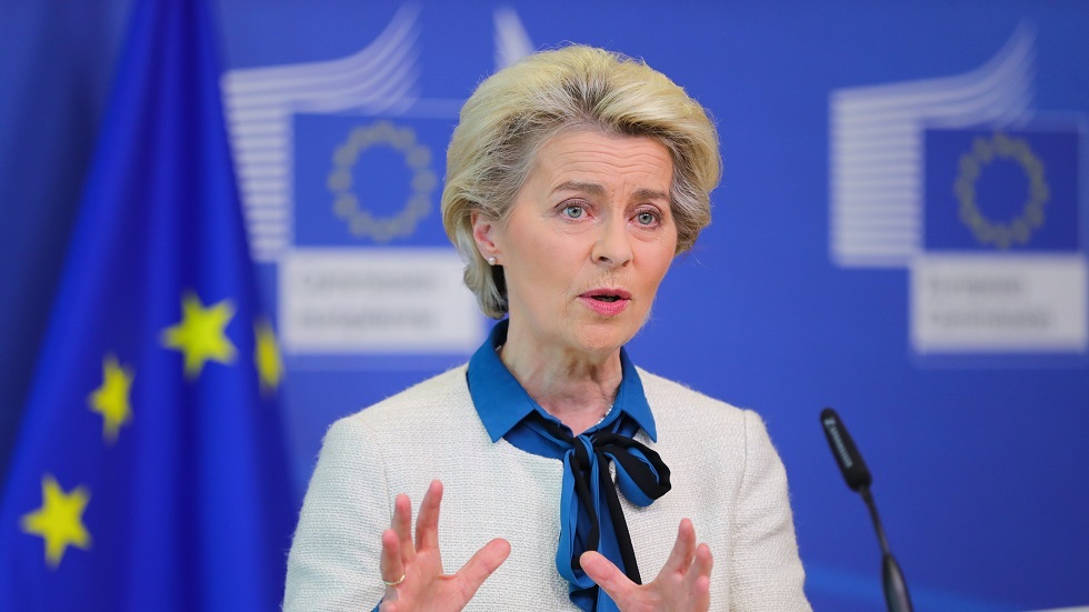 رئيسة المفوضية الأوروبية: لا بد من البحث عن حلول لتوريد الحبوب من أوكرانيا