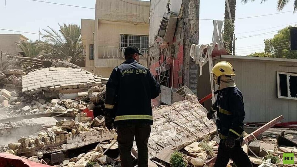 العراق.. مصرع ثلاثة أشخاص في انهيار مطعم وسط بغداد