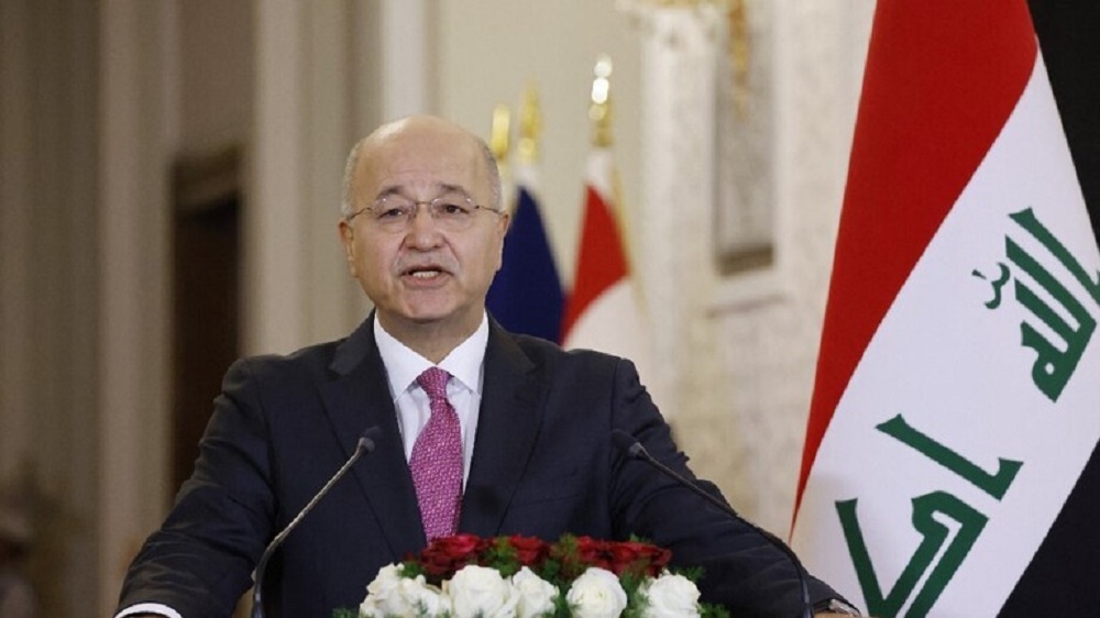 الرئيس العراقي يربط بين الإرهاب وتحديات المناخ