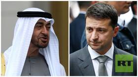 زيلينسكي يدعو محمد بن زايد للمشاركة في إعادة إعمار أوكرانيا