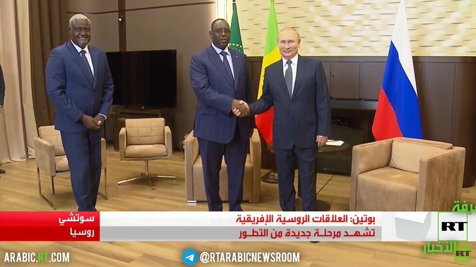 بوتين: علاقاتنا مع إفريقيا تشهد تطورا