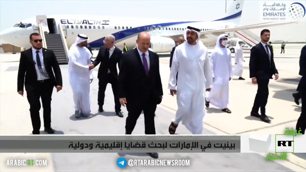 بينيت في الإمارات لبحث قضايا إقليمية ودولية