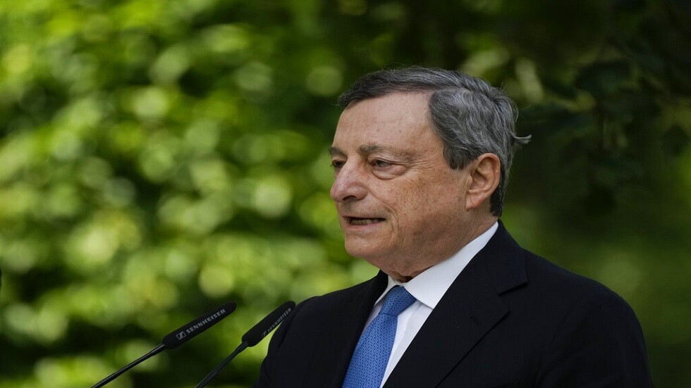 دراغي: خفض إمدادات الغاز من روسيا إلى أوروبا "يحمل طابعا سياسيا"