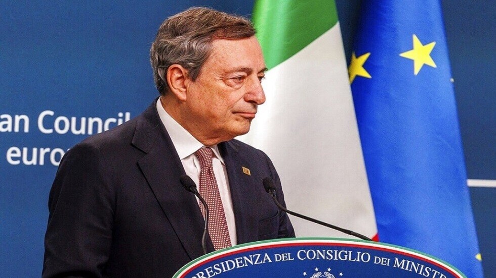 رئيس وزراء إيطاليا يقترح وضع سقف لأسعار واردات الطاقة من روسيا