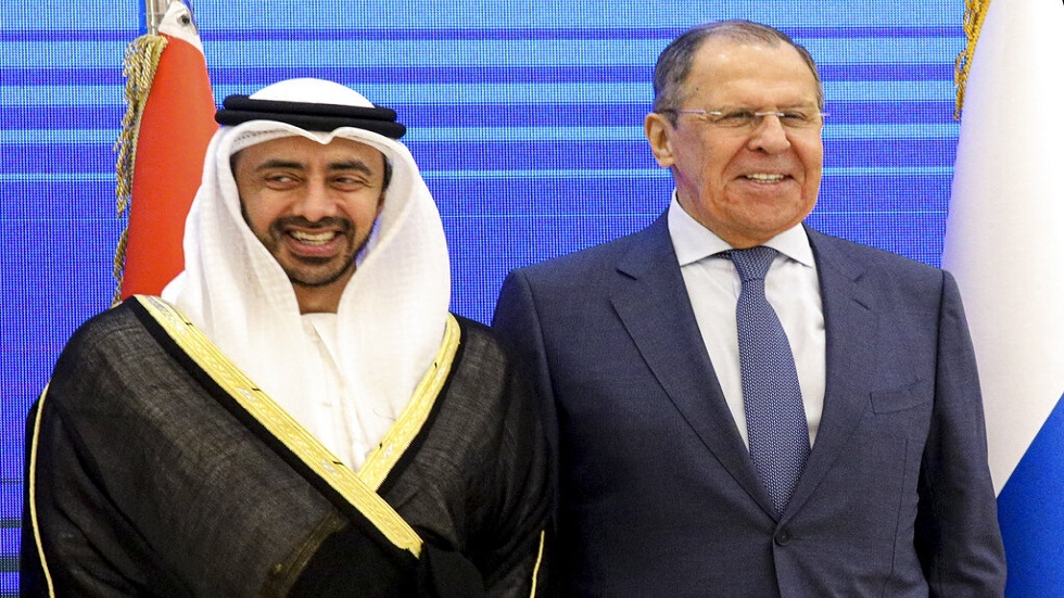 الخارجية الروسية: موسكو وأبو ظبي تعملان على بناء تنسيق وثيق على منصة 