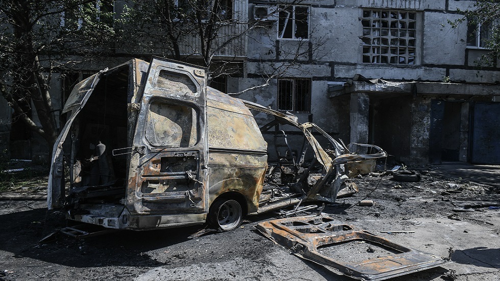 مقتل 5 مدنيين بقصف أوكراني لدونيتسك خلال يوم