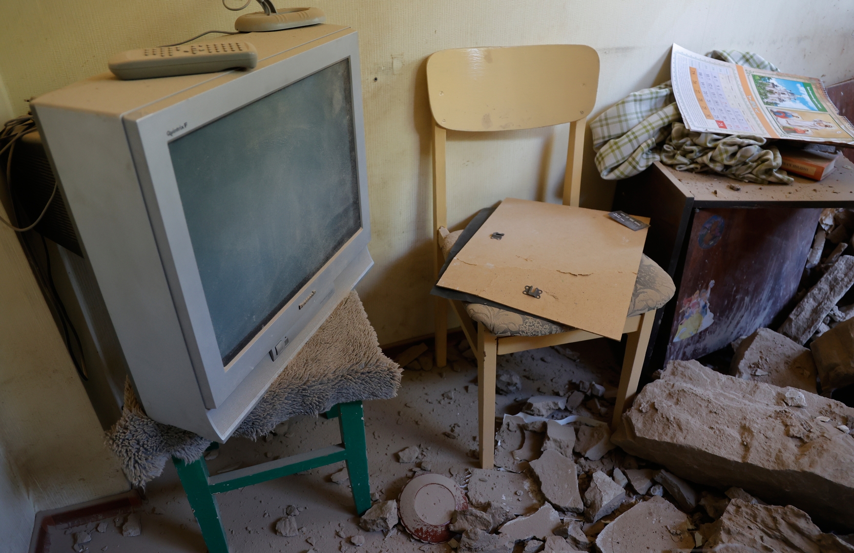 دونيتسك: منطقة مقر الحكومة تتعرض لقصف مدفعي أوكراني
