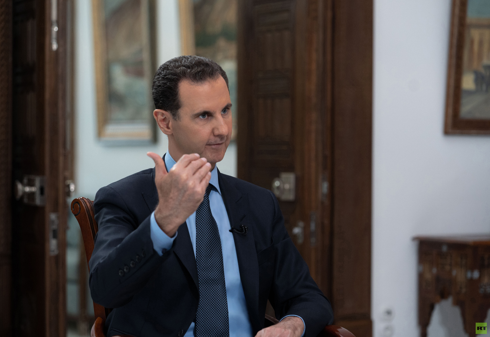 الرئيس الأسد: أنا طرحت الأمل لأن هناك إحباطا