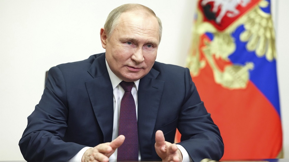 بوتين: الغرب يحاول تغطية عورته بإلقاء اللوم على روسيا
