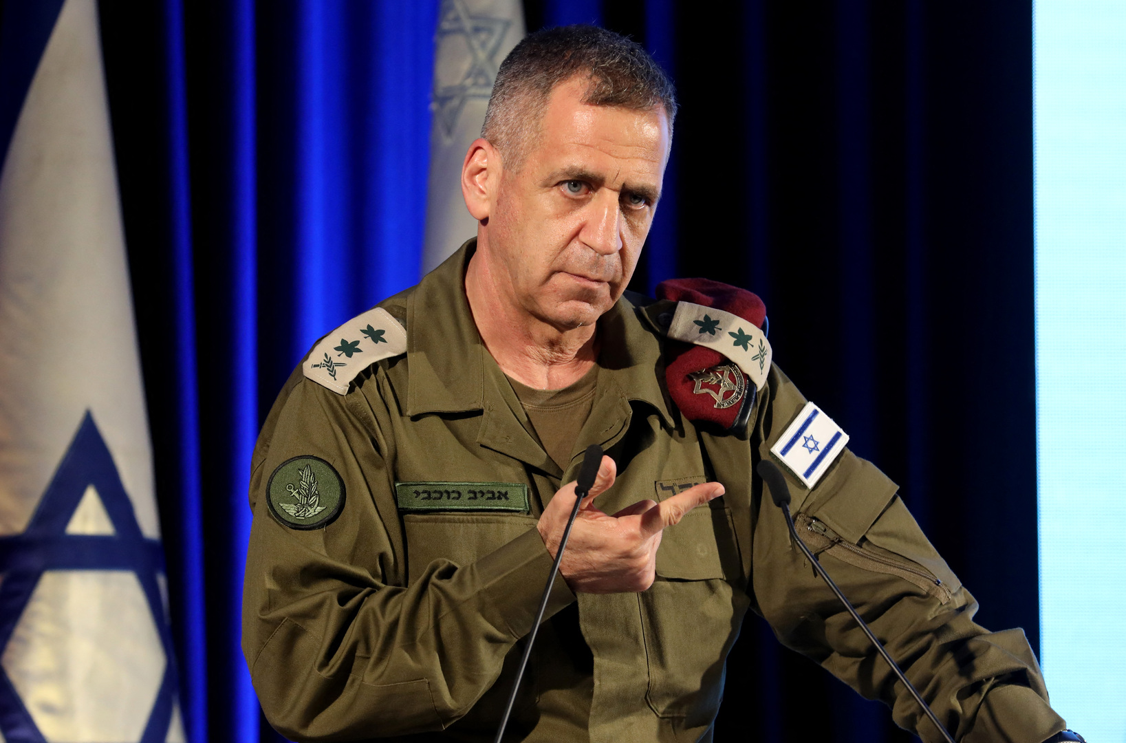 رئيس الأركان الإسرائيلي: حددنا آلاف الأهداف بينها منظومات صواريخ سندمرها حال نشوب حرب مع لبنان