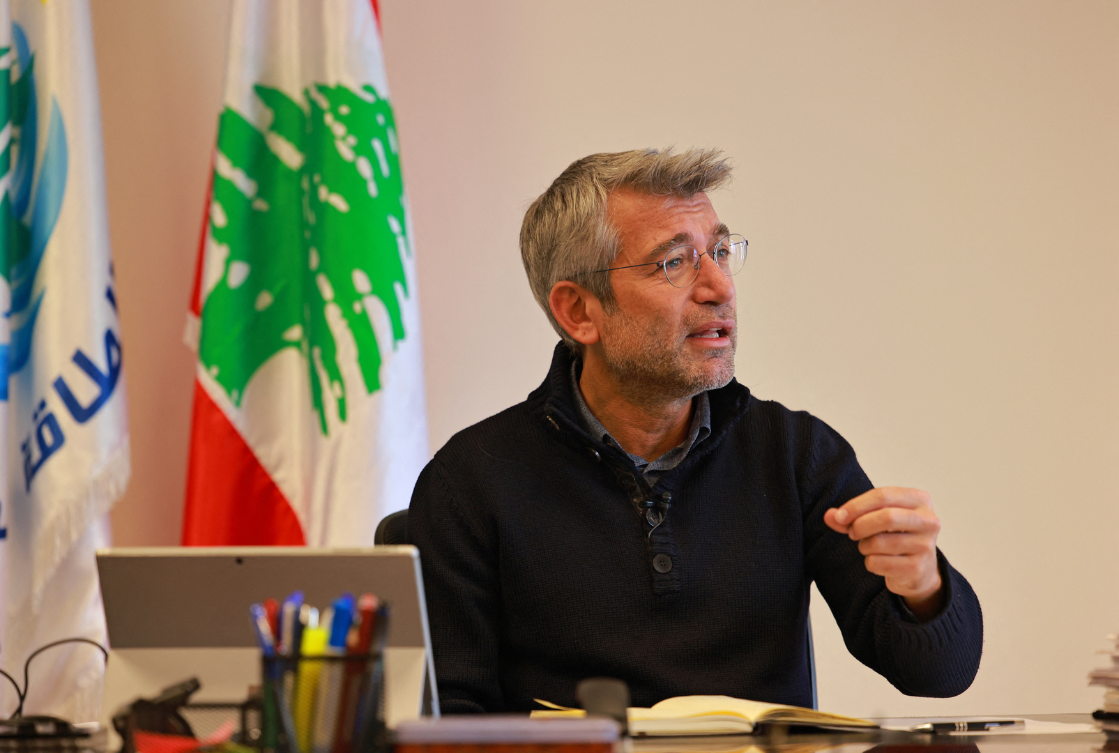 وزير الطاقة اللبناني، وليد فياض