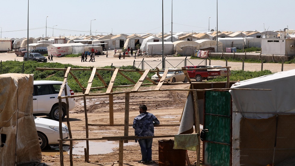 أحد مخيمات النازحين في العراق - أرشيف
