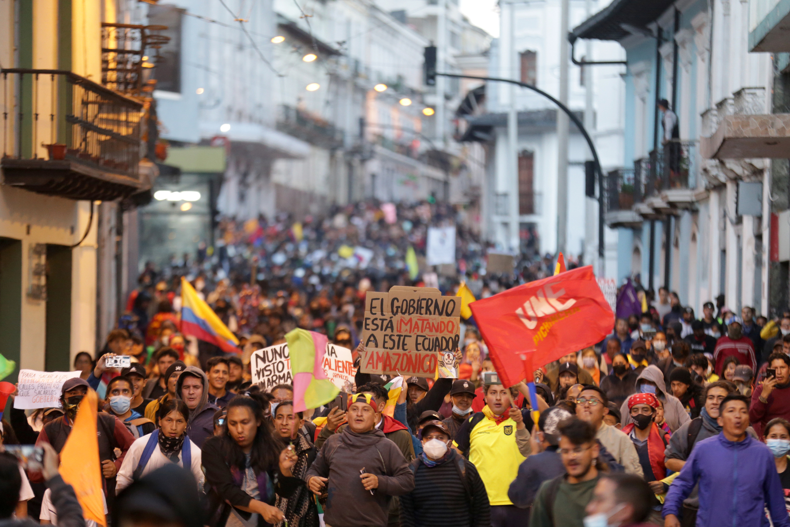 رئيس الإكوادور: الاحتجاجات تهدف إلى الإطاحة بي