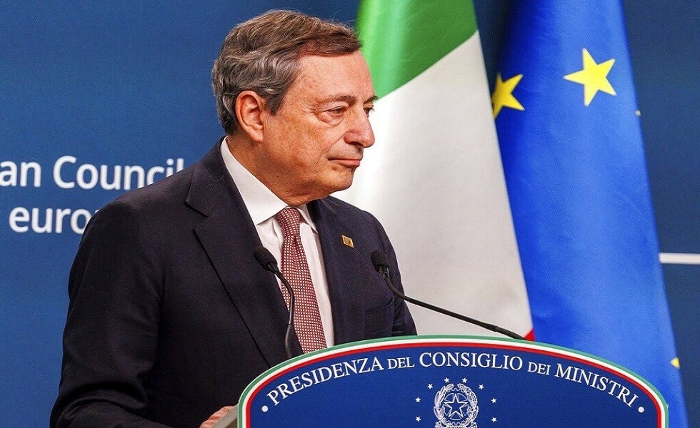 رئيس وزراء إيطاليا يقترح وضع سقف لأسعار واردات الطاقة من روسيا