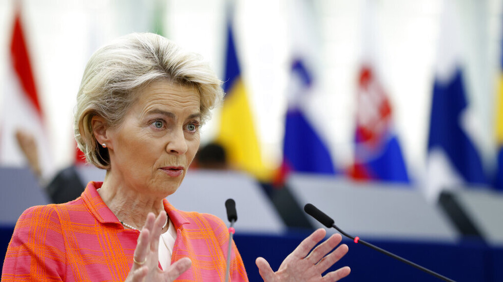 فون دير لاين: المفوضية الأوروبية ستقدم خطط عمل طارئة في حال وقف إمدادات الغاز الروسي