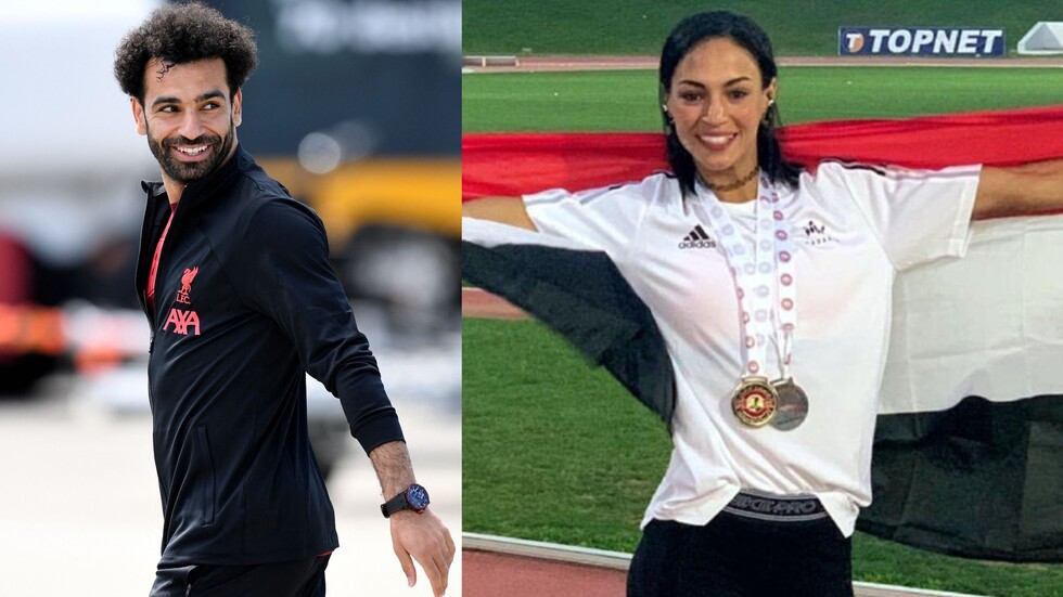 صلاح يوجه رسالة إلى نجمة المتوسط المصرية بسنت حميدة