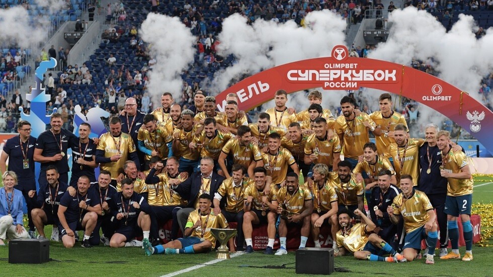زينيت يرفع كأس السوبر الروسي للمرة الثالثة على التوالي (فيديو)