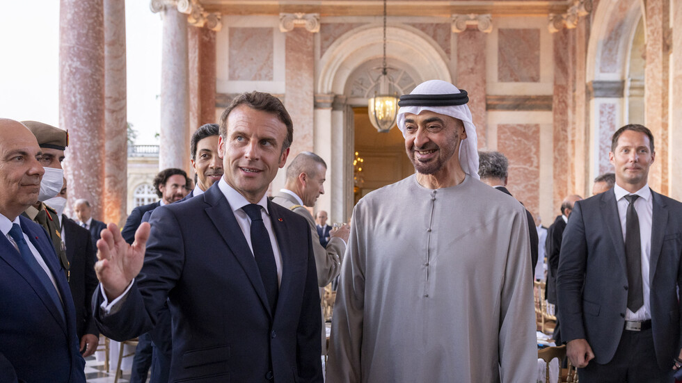 بيان إماراتي فرنسي مشترك بمناسبة زيارة محمد بن زايد إلى فرنسا