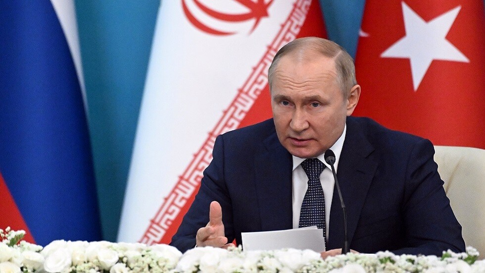 ملفات سوريا وأوكرانيا وأزمة الطاقة.. أبرز تصريحات بوتين في طهران