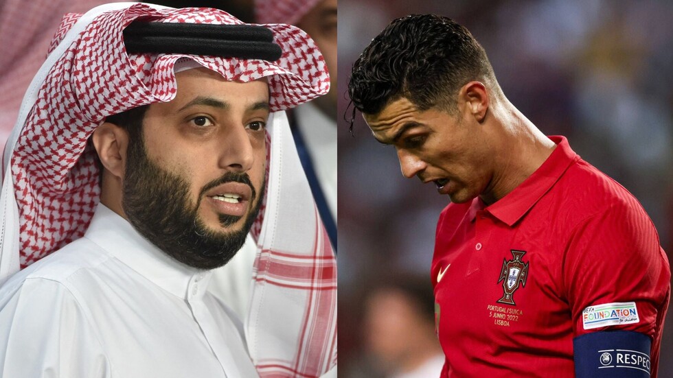 تركي آل الشيخ حزين على رونالدو