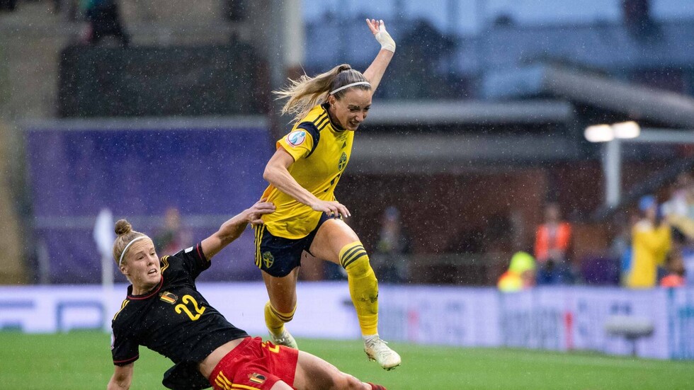 لاعبة سويدية تنتقد عدد الكاميرات في يورو السيدات
