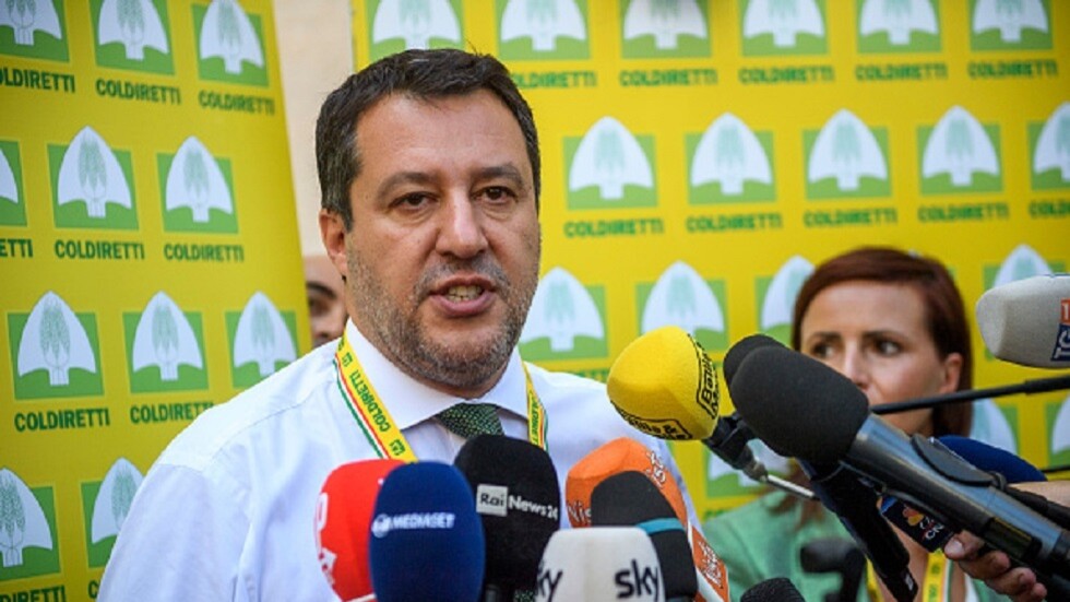 سالفيني ينفي وقوف روسيا وراء أزمة الحكومة الإيطالية